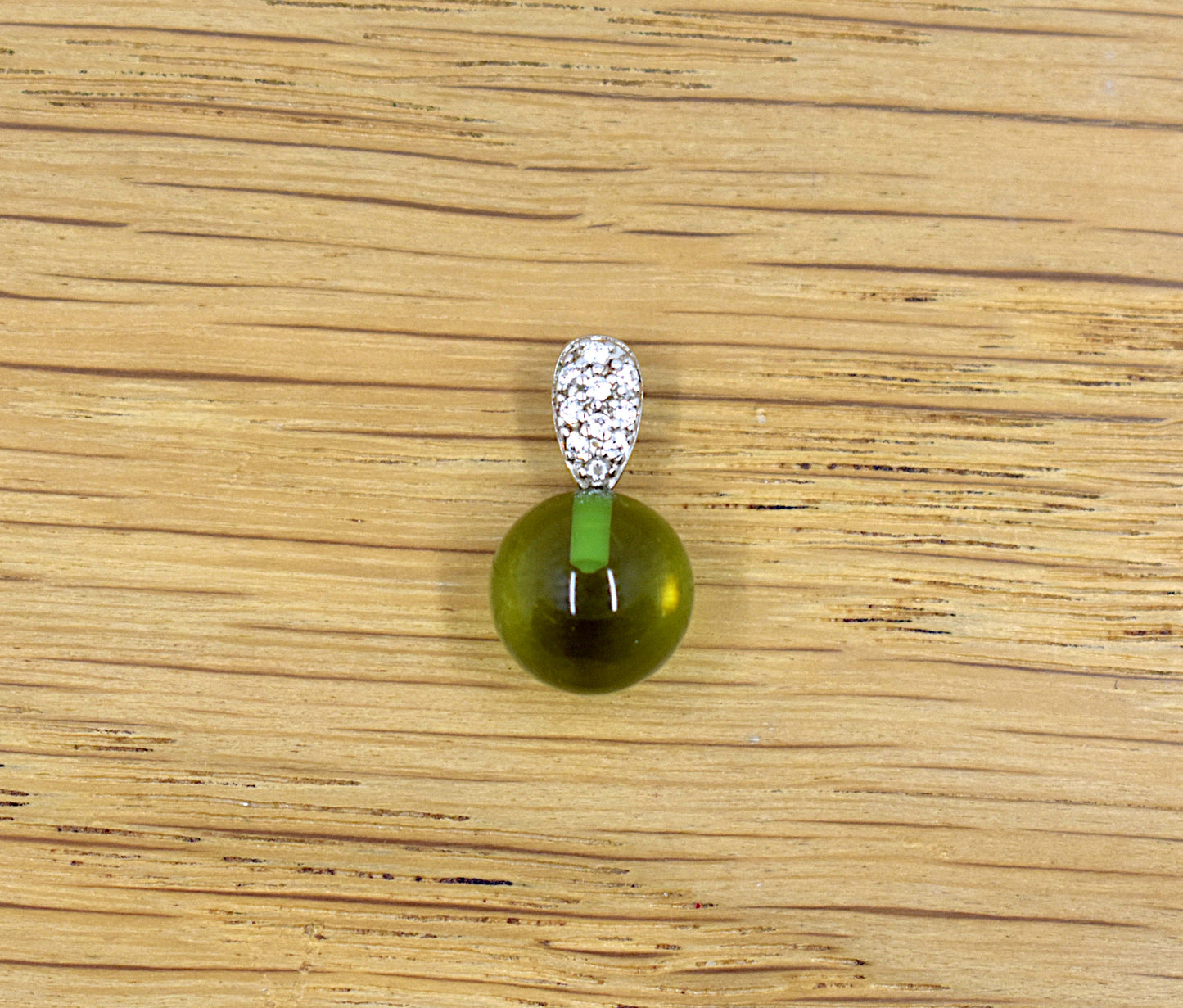Caribbean amber pendant