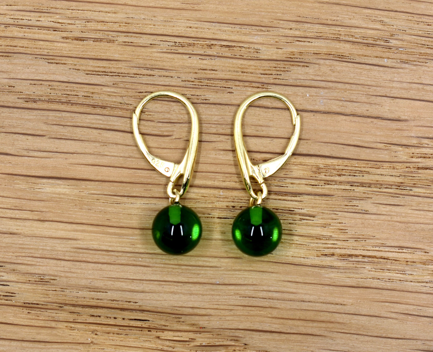 Caribbean amber earrings