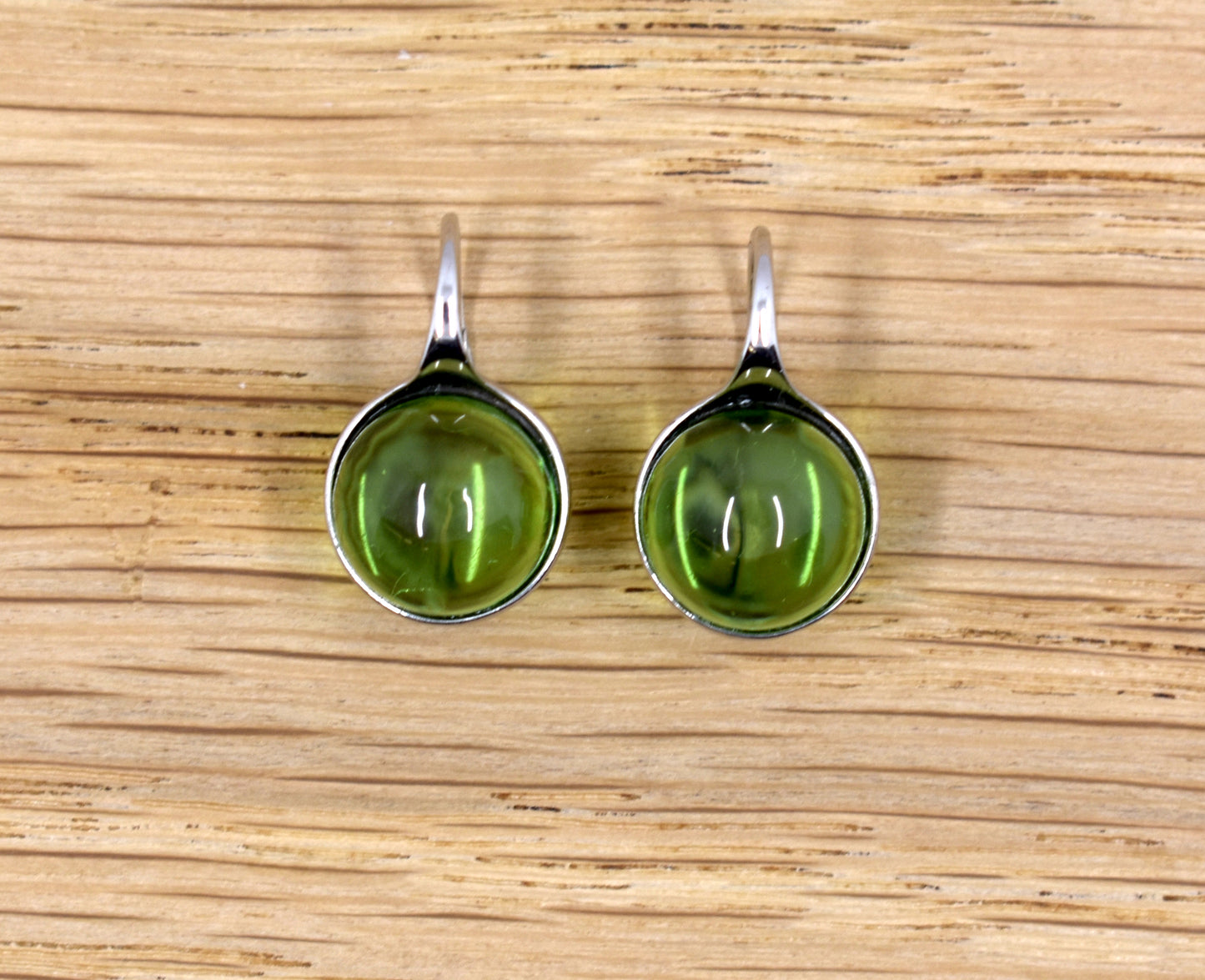 Caribbean amber earrings