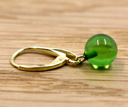 Caribiske rav øreringe