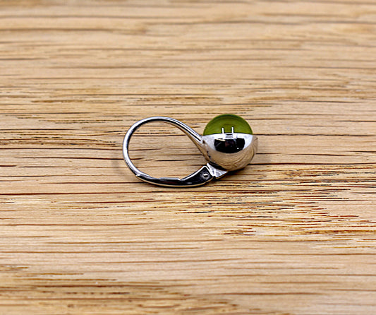 Caribiske rav øreringe