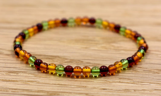 Karibischer Bernstein Armband