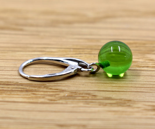 Caribiske rav øreringe