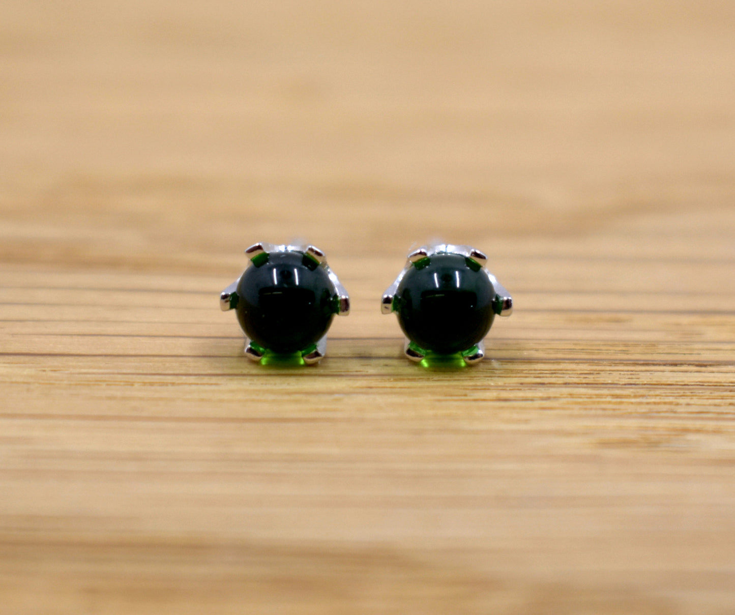 Karibischer Bernstein Ohrstecker