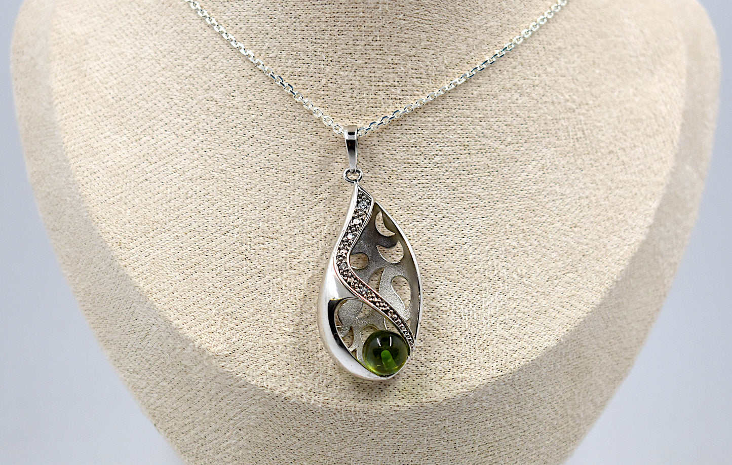 Caribbean amber pendant