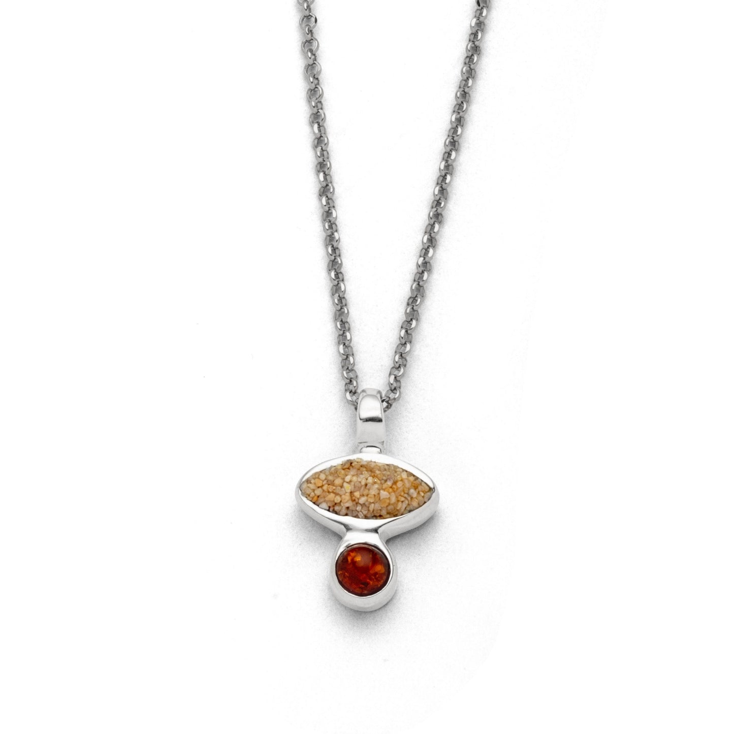 Necklace "Sandbank small 22.0"