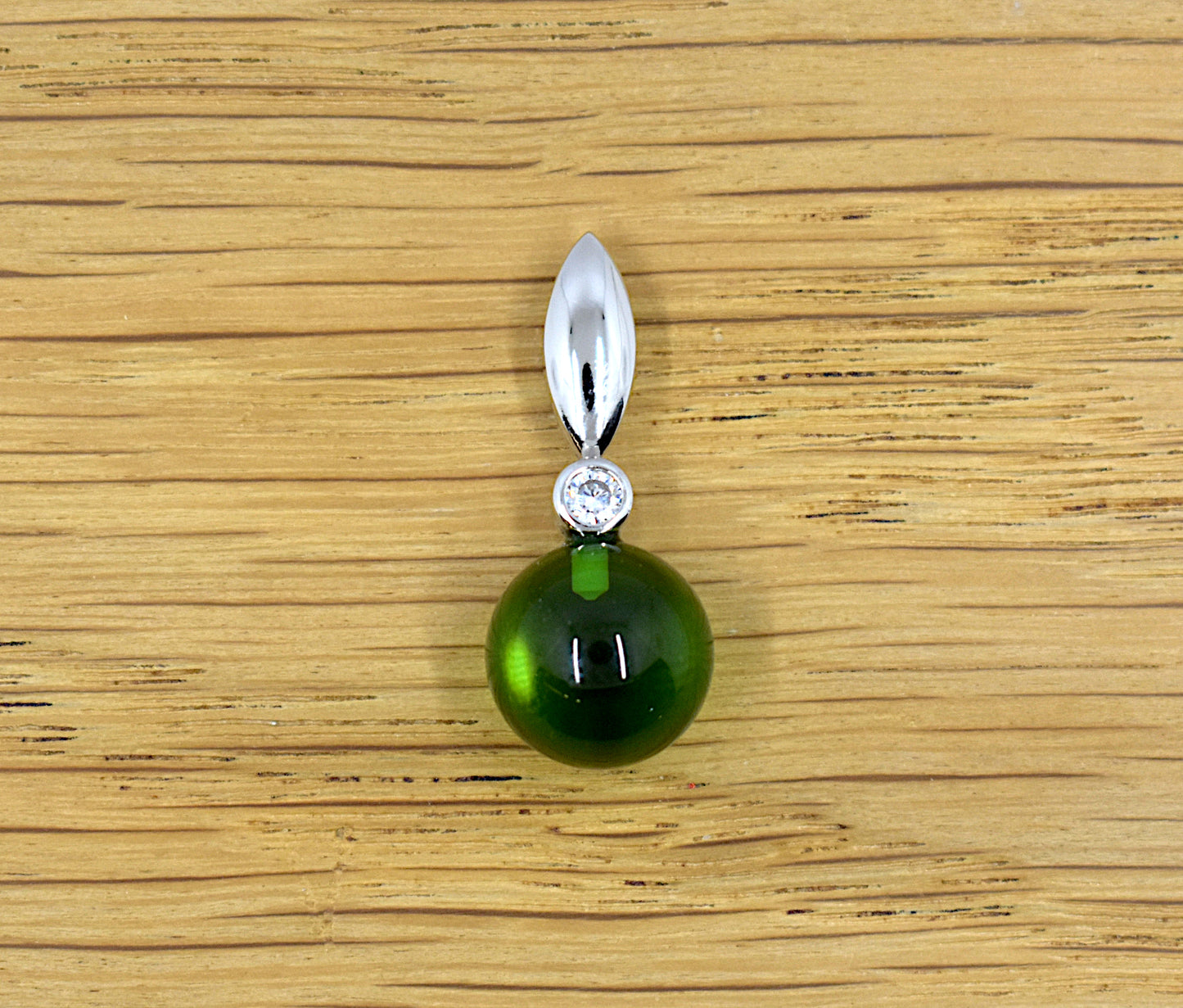 Caribbean amber pendant