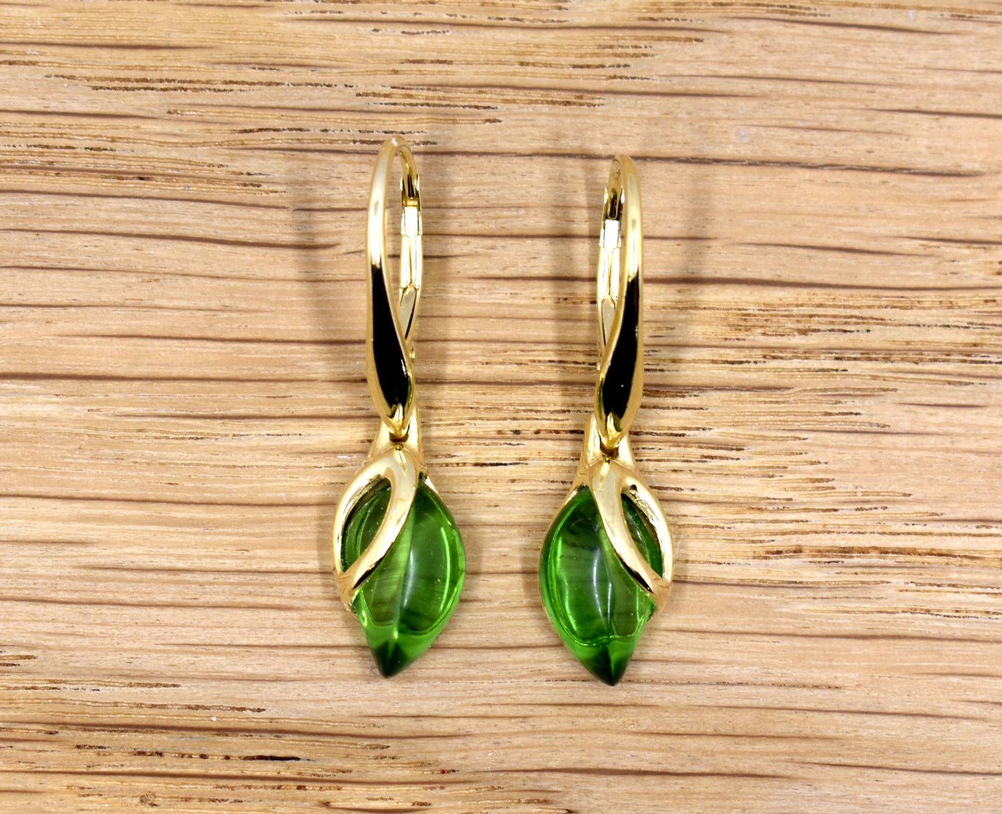 Caribbean amber earrings