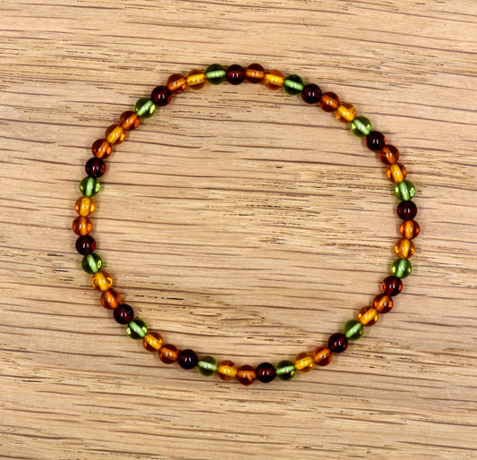 Karibischer Bernstein Armband