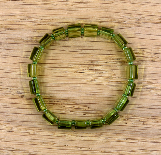 Caribbean amber bracelet