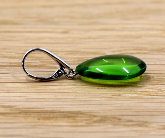 Caribbean amber earrings