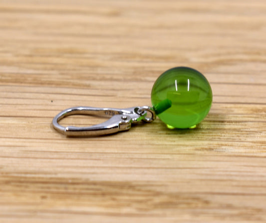 Caribbean amber earrings