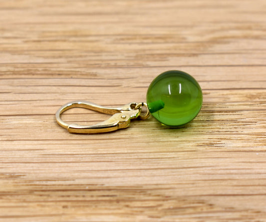 Caribbean amber earrings