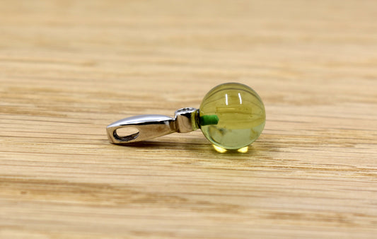 Caribbean amber pendant