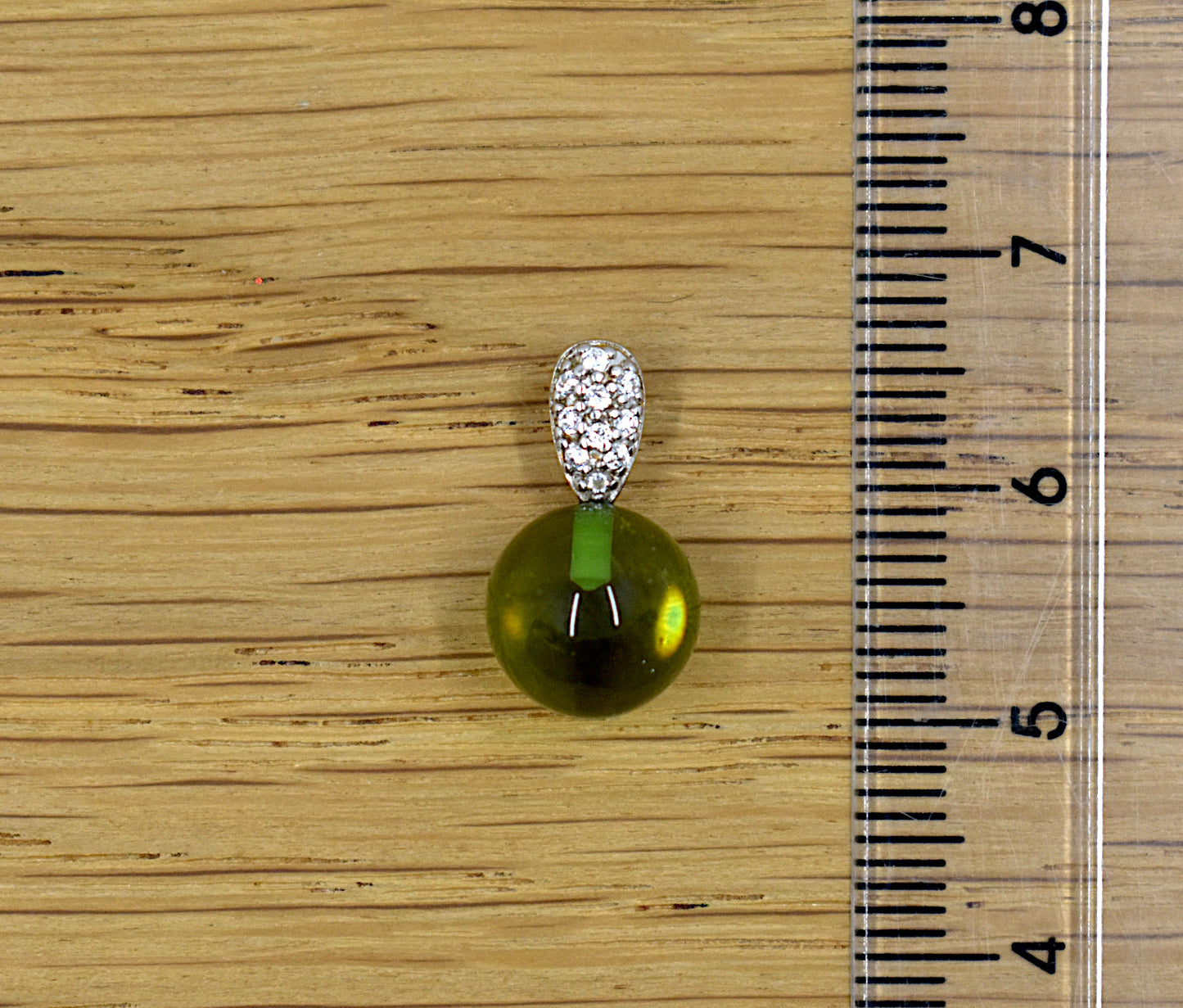 Caribbean amber pendant