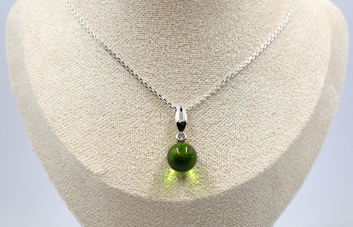 Caribbean amber pendant