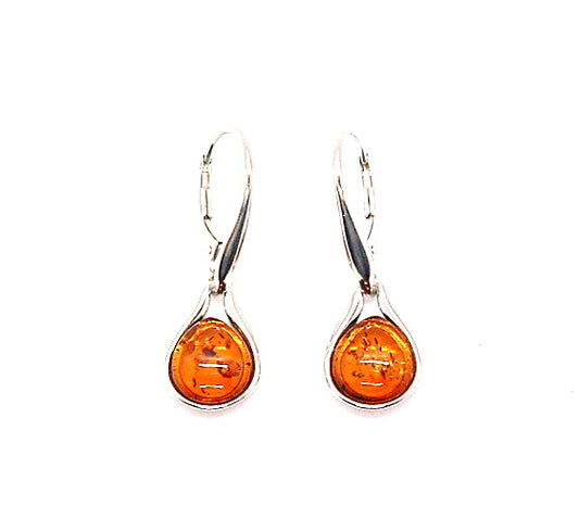 Amber earrings