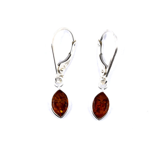 Amber earrings