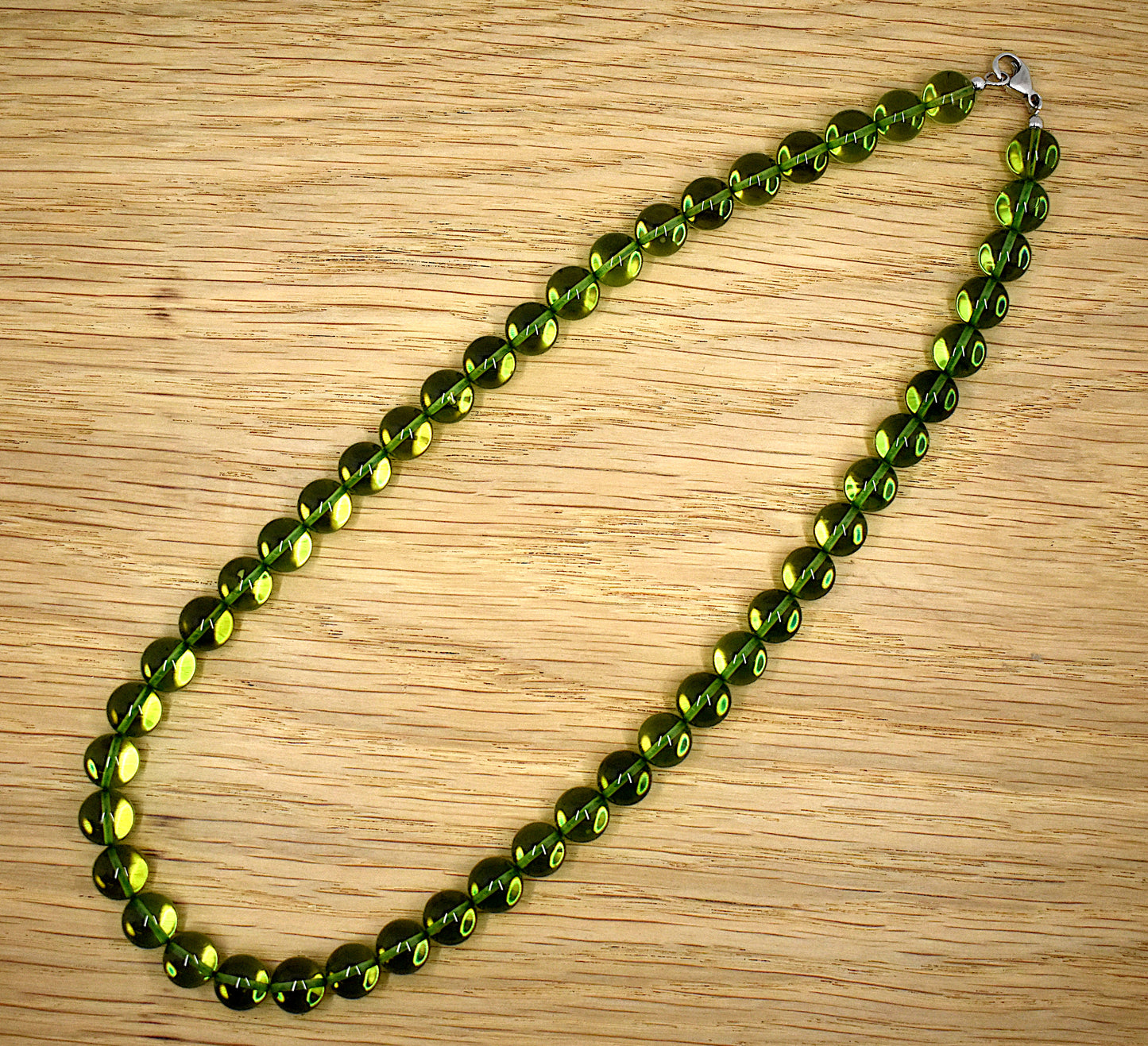 Caribbean amber necklace ball
