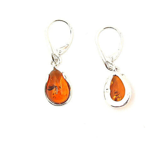 Amber earrings